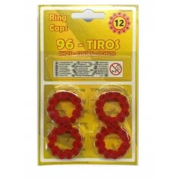 CAPSULE RING 12 COLPI 96/12-GIOCATTOLI PER BAMBINO- TD Toys