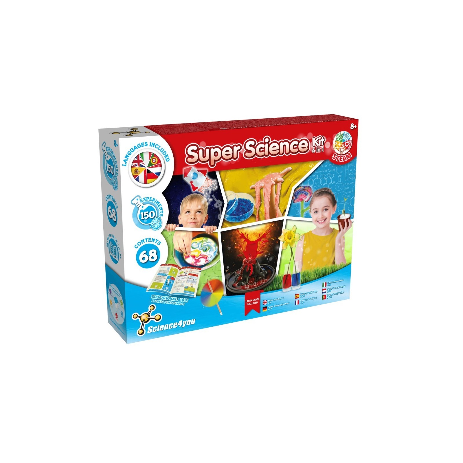 Science4You - Super Science Kit 6 in 1