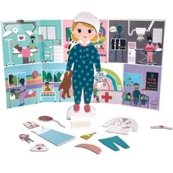TD Toys|Floss & Rock - Magnetic Dress Up Character5055166357722
