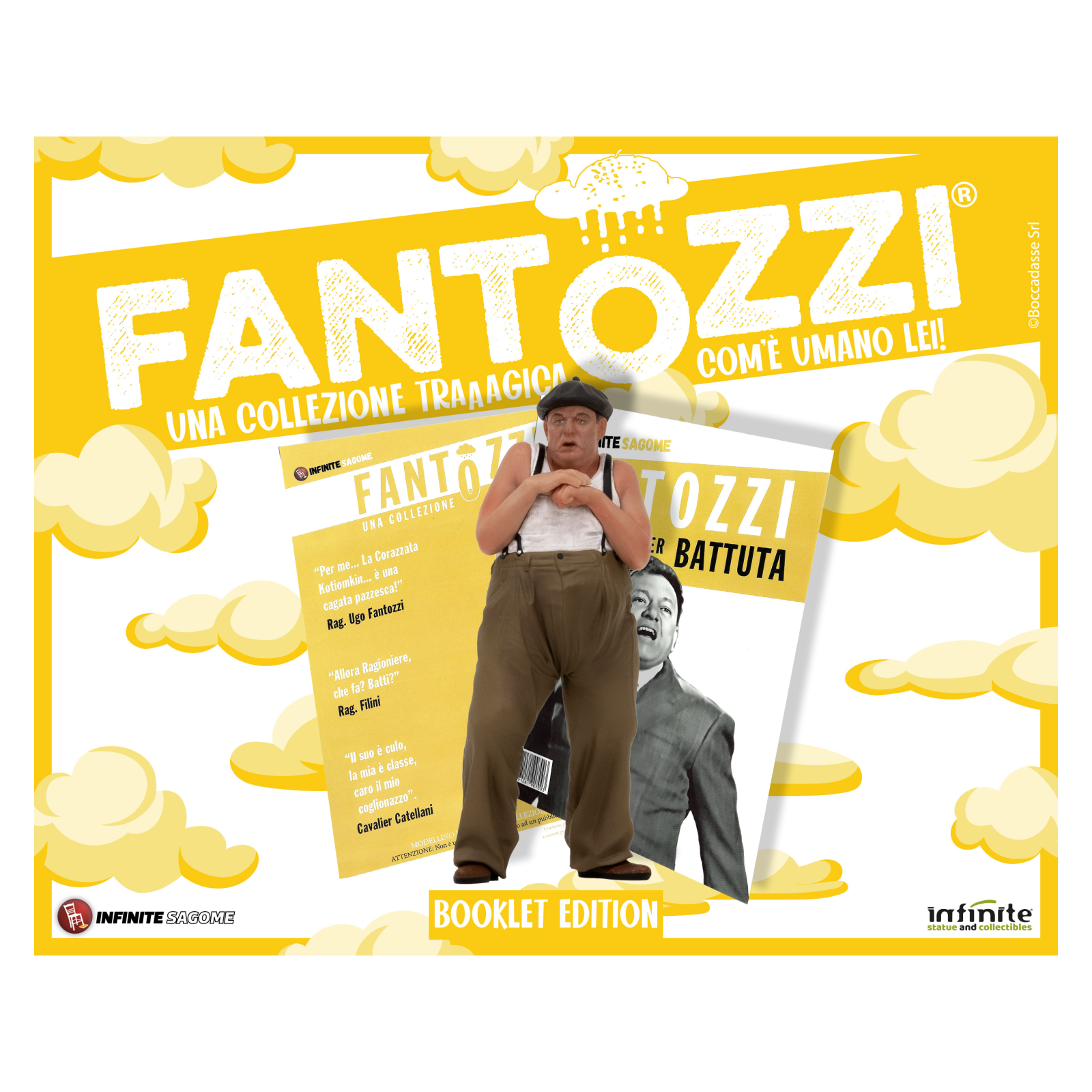 FANTOZZI COM'E UMANO LEI INFINITE SAGOME FANTOZZI COM'E UMANO LEI INFINITE SAGOME-ACTION FIGURES