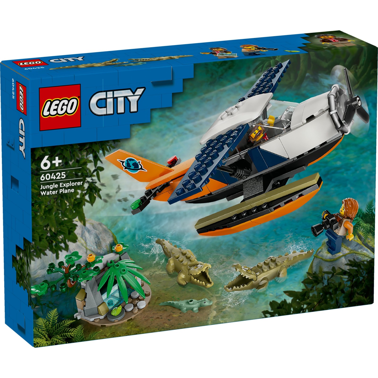 LEGO CITY IDROVOLANTE ESPLORA GIUNGLA 60425-LEGO