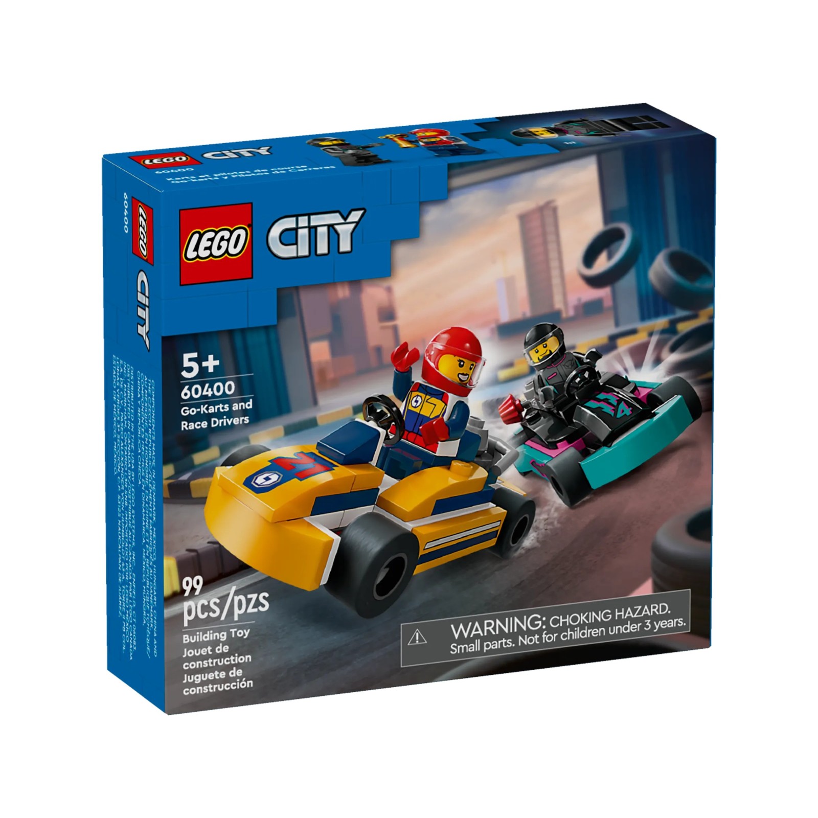 LEGO CITY GO-KART E PILOTI 60400-LEGO