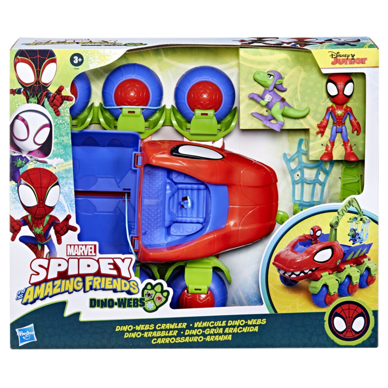 SPIDEY VEICOLO DINO WEBS F9480-BAMBINO