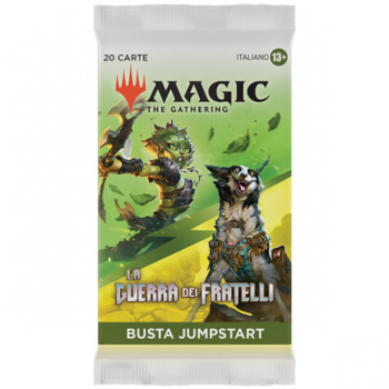 Magic The Gathering La Guerra dei Fratelli JumpstartBooster Display ITA (Carte) busta singola-BOARD GAMES'