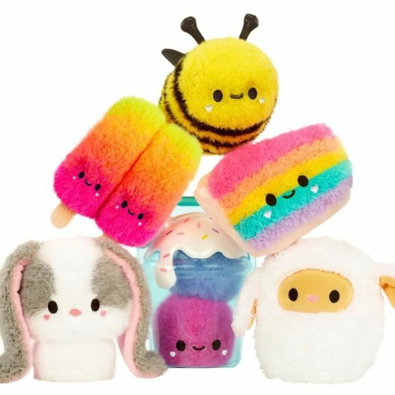 FLUFFIE STUFFIEZ SMALL PLUSH ASS.2 WAVE 1 502999-CHILD