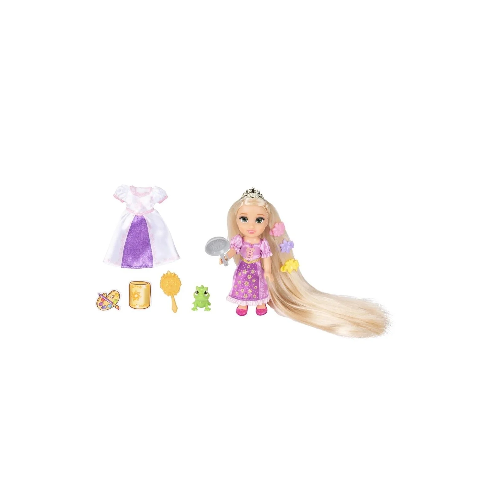 TD Toys|Disney Princess Longest Hair Rapunzel Doll (15cm.)192995233799