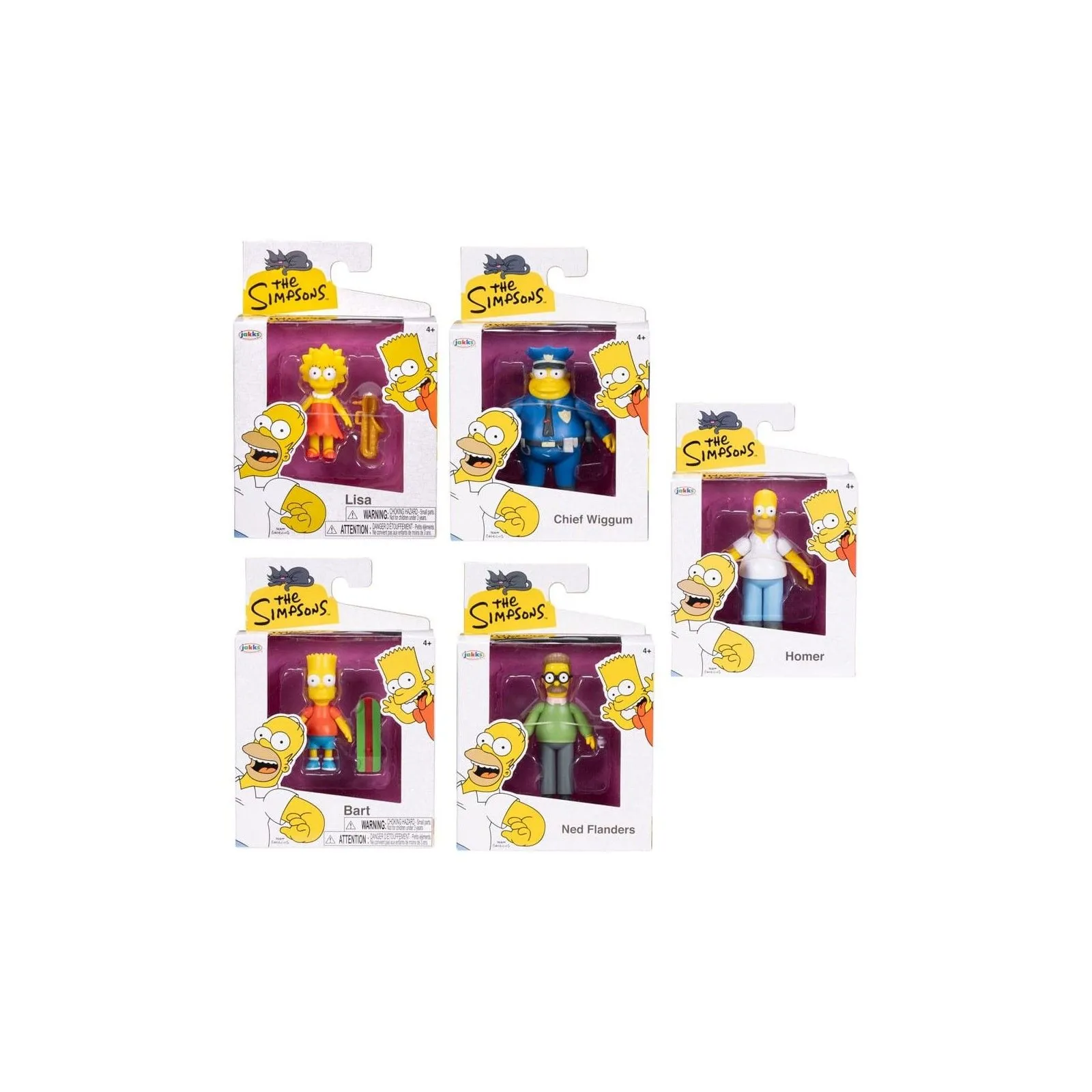 TD Toys|THE SIMPSONS 2 5IN SCALED FIGS192995175273