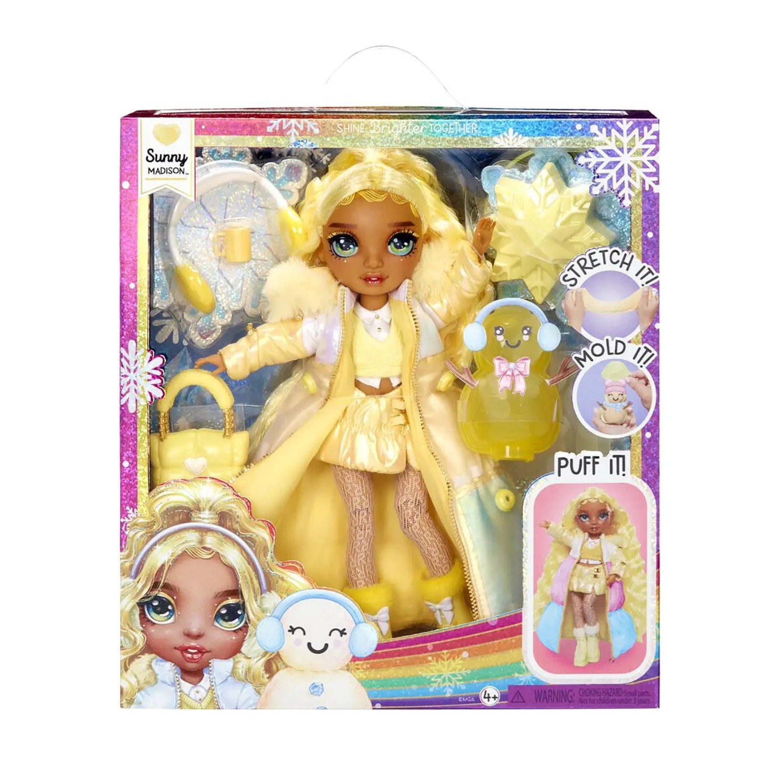 RAINBOW HIGH WINTER WONDERLAND SUNNY (YELLOW)120858-GIOCATTOLI PER BAMBINA