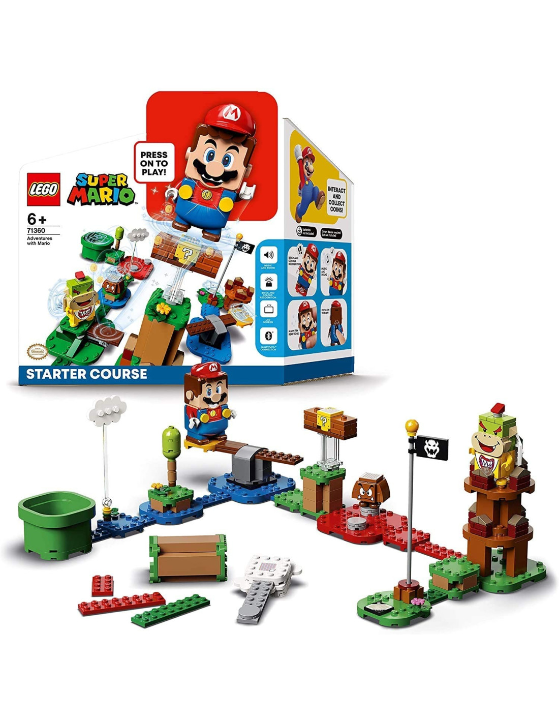 71360 SUPER MARIO Avventure- Starter Pack NEW 08-2020-COSTRUZIONI LEGO