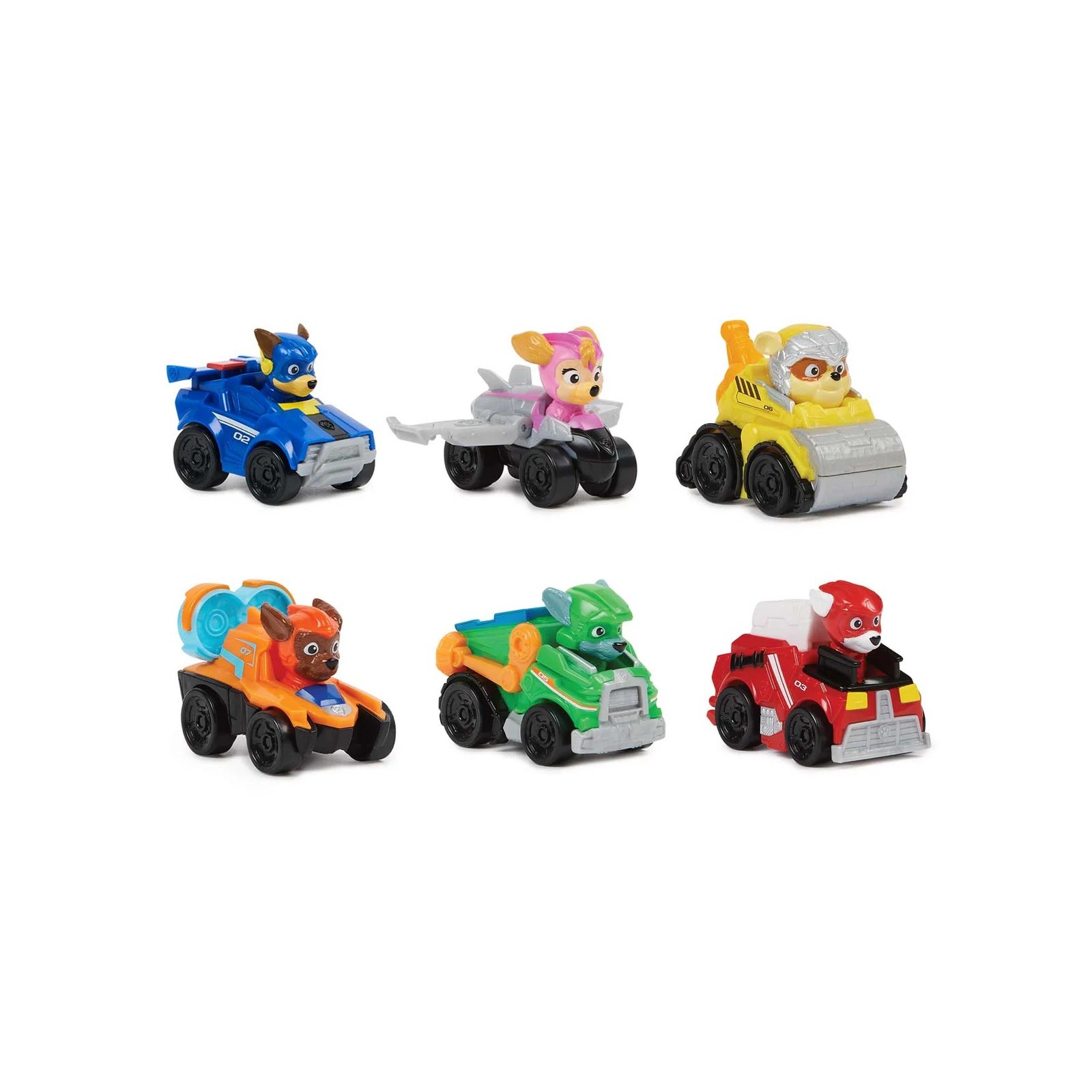 PAW PATROL VEICOLI PUPS SQUAD ASS.6067086-GIOCATTOLI PER BAMBINO