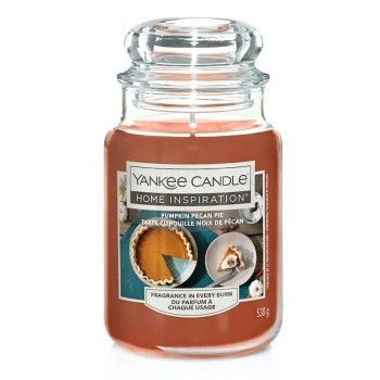 PUMPKIN PECAN PIE LARGE JAR YANKEE CANDLE HI-YANKEE CANDLE