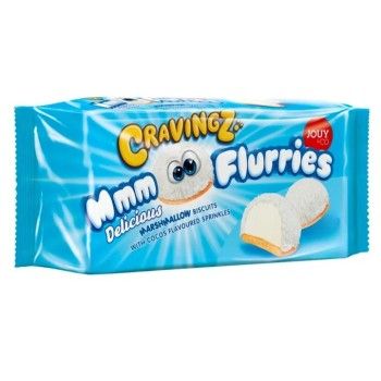 Jouy&Co Cravingz Flurries Cocos, biscotti ripieni di marshmallow co...