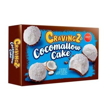 Jouy&Co Cravingz Cocomallow Cake, biscotti di marshmallow con granella di cocco da 100g-SWEETS- TD Toys