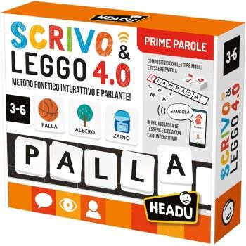 Scrivo & Leggo 4.0 Prime Parole-GIOCATTOLI EDUCATIVI- TD Toys