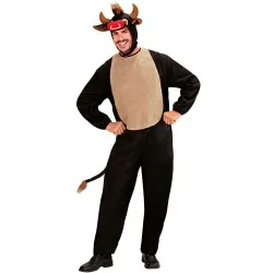 TD Toys|TORO (costume con sedere, copricapo con maschera)8003558509829