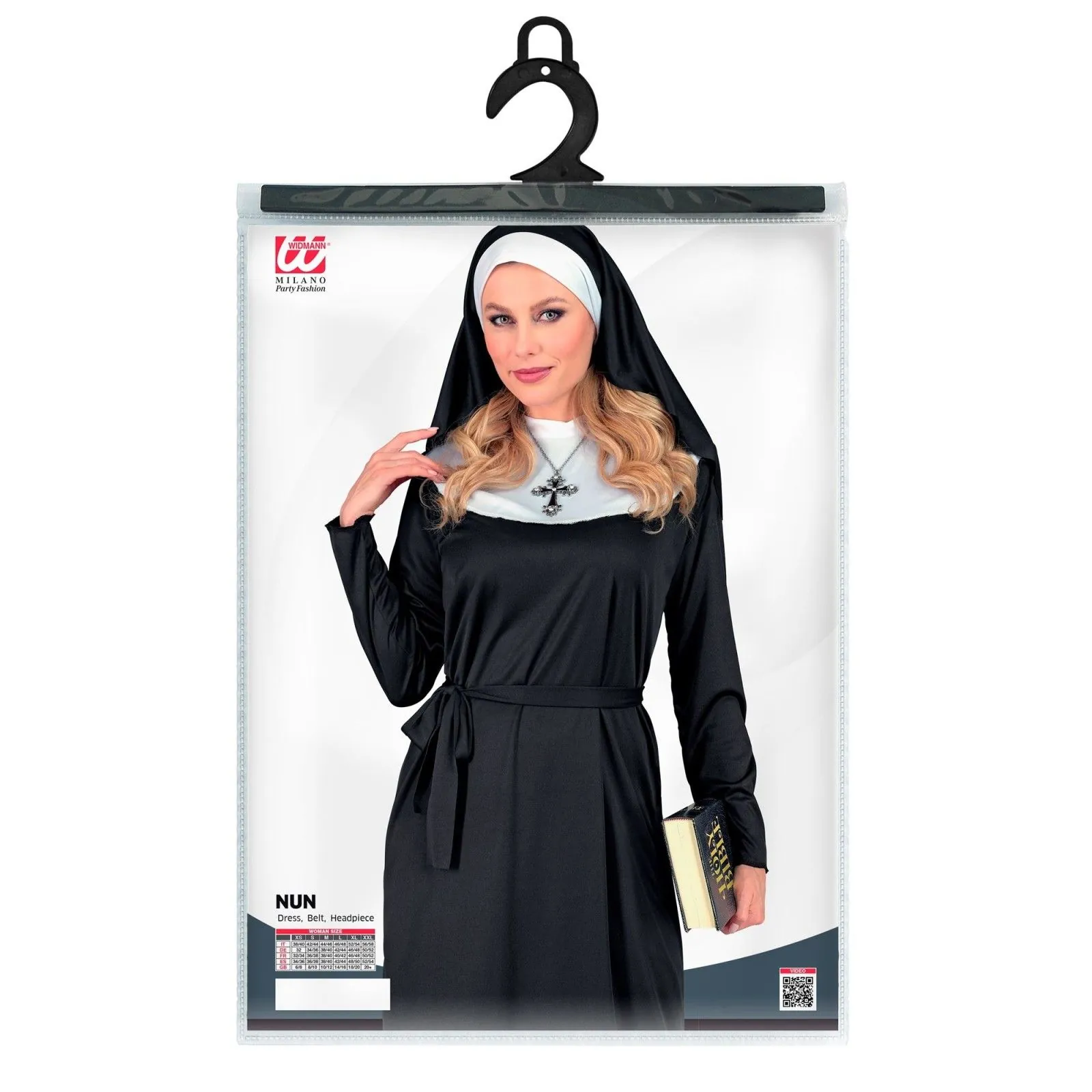 TD Toys|SUORA (vestito, cintura, copricapo)8003558275212