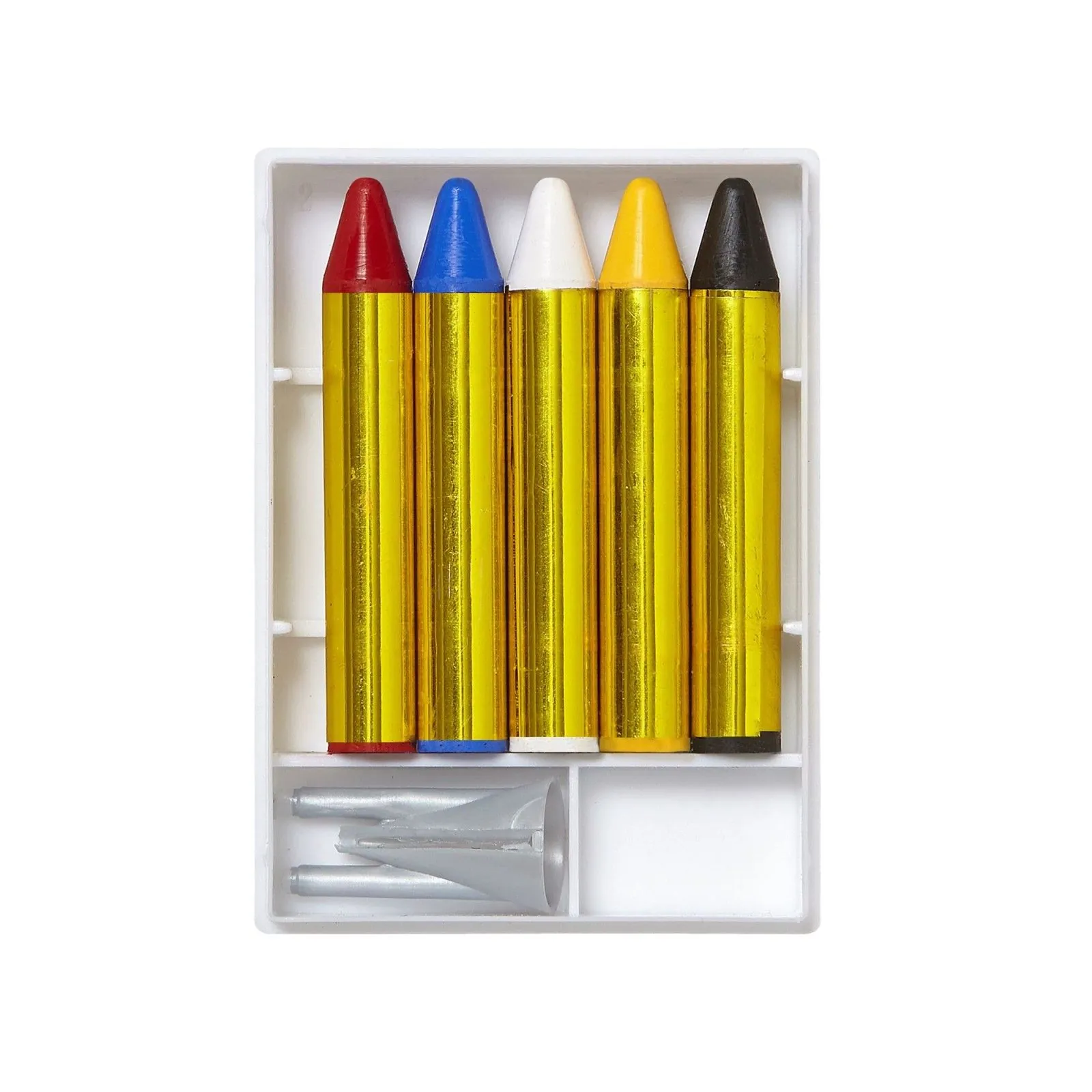 TD Toys|Set da 5 MATITE TRUCCO CON TEMPERINO8003558024025
