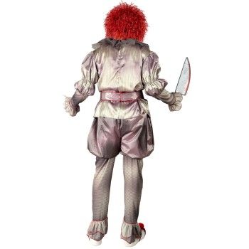 KILLER CLOWN (camicia, pantaloni, pantaloncino, cintura, copriscarpe..-COSTUMES- TD Toys