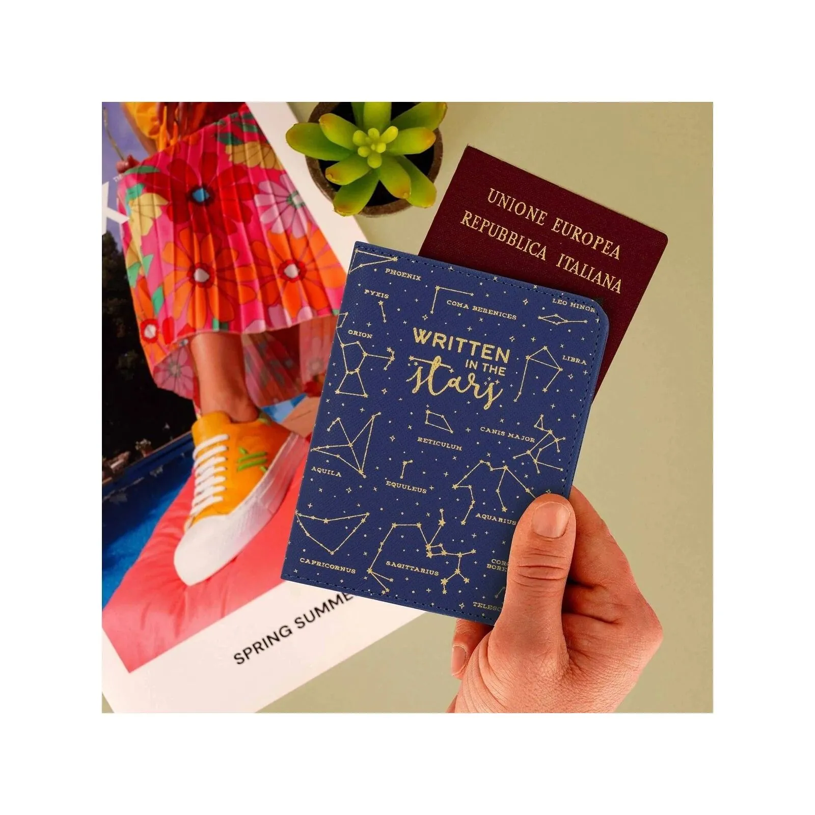 TD Toys|PORTA PASSAPORTO - PASSPORT HOLDER - PETROL BLUE8052694002381