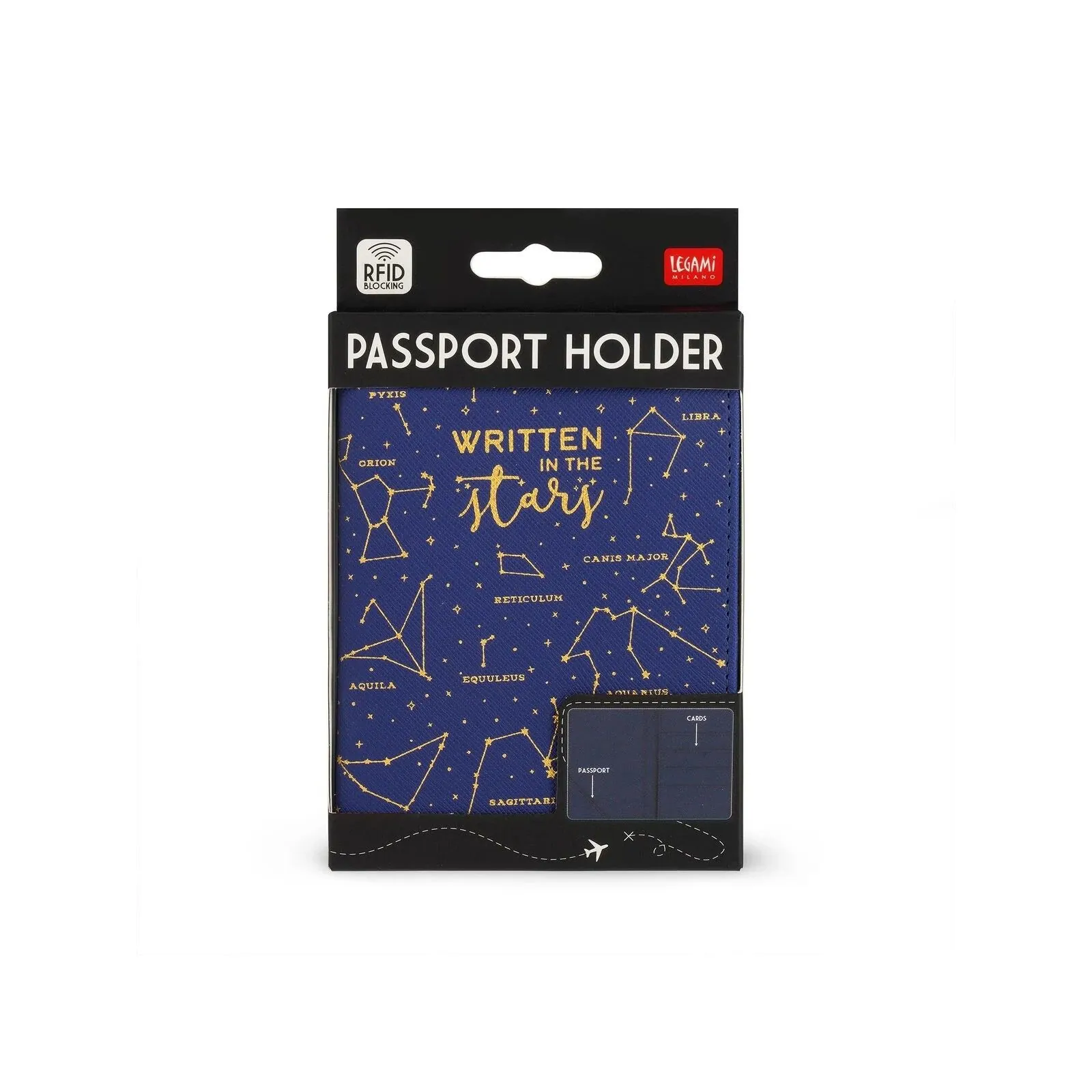 TD Toys|PORTA PASSAPORTO - PASSPORT HOLDER - PETROL BLUE8052694002381