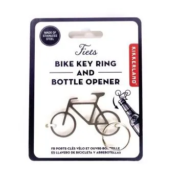 PORTACHIAVI BICI CON APRI BOTTIGLIE KIKKERLAND by KIKKERLAND | GADG...