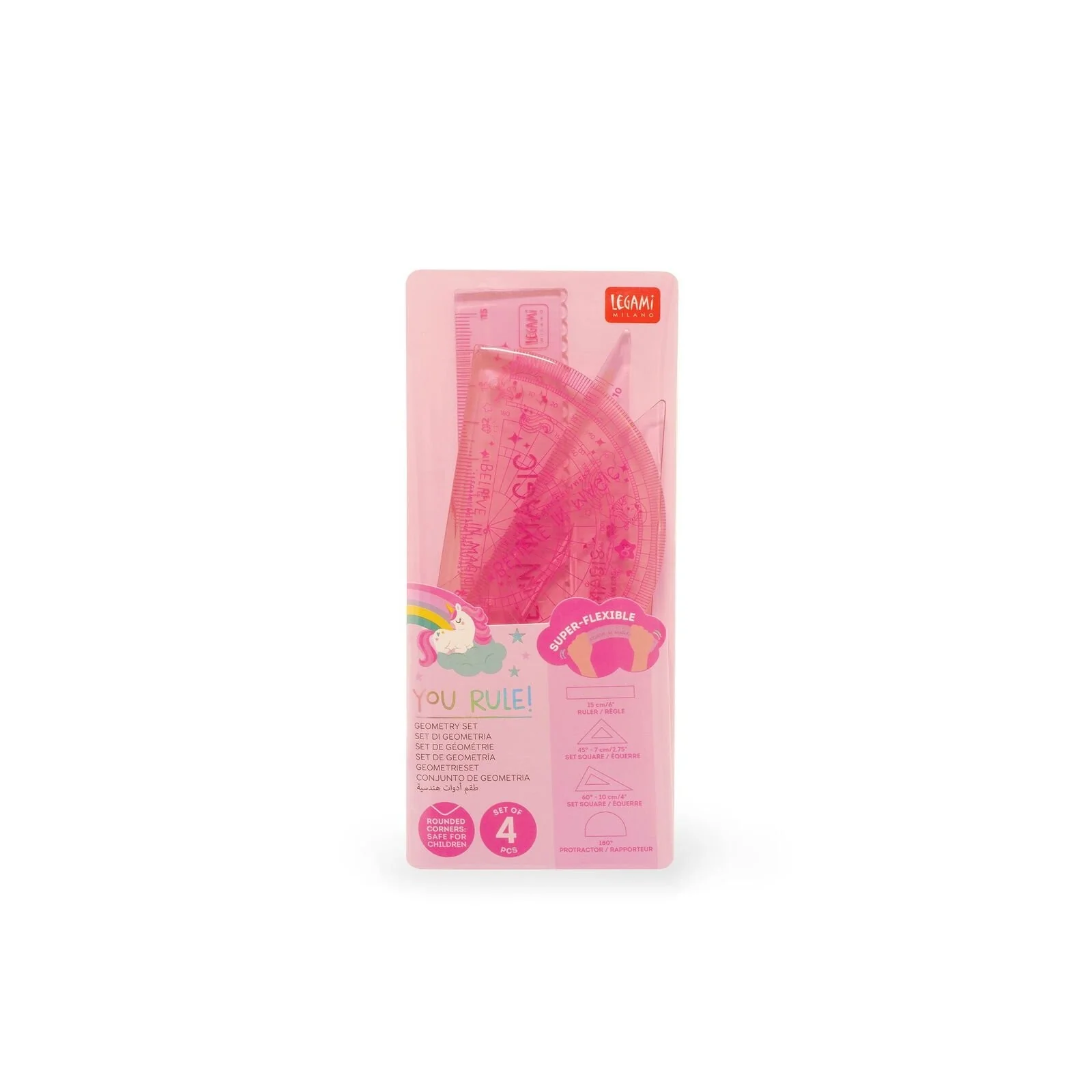 TD Toys|SET DI GEOMETRIA - YOU RULE! - UNICORN8052694021122