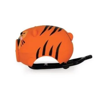 TD Toys|LUCE AN. RICARICABILE PER BICI - FRONT BICYCLE LIGHT WITH BELL - TIGER8052694010119