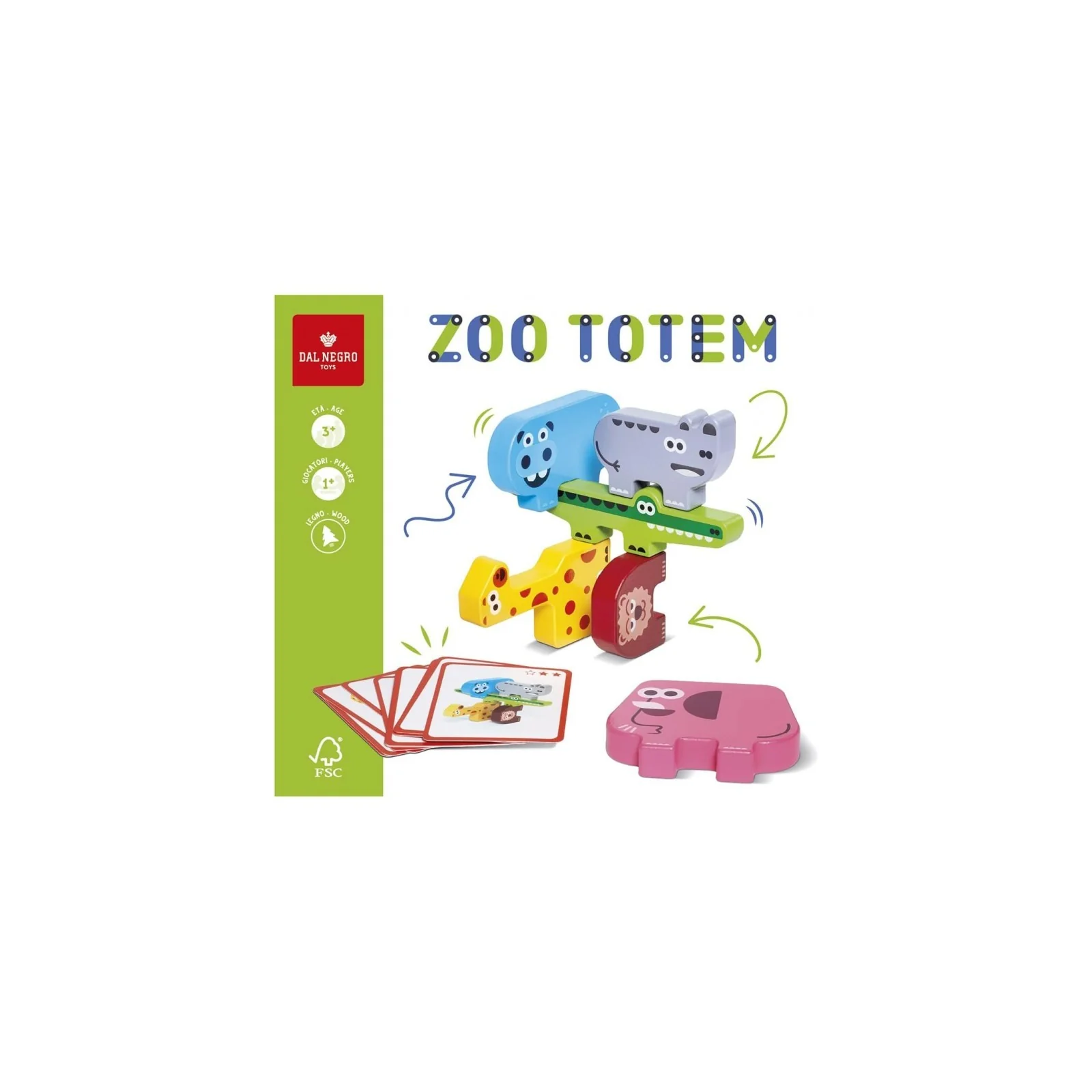 TD Toys|ZOO TOTEM FSC 100%8001097541461