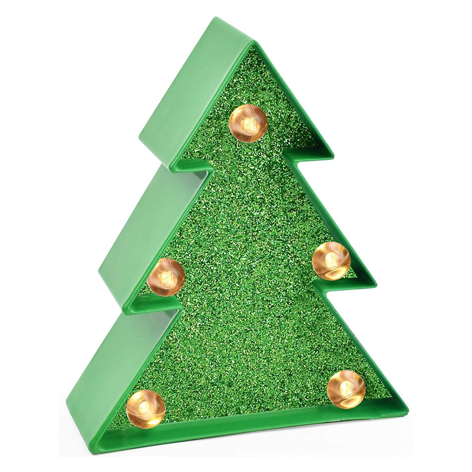 MINI LETTER LIGHT - CHRISTMASTREE WITH GLITTERS - LEGAMI MILANO - LEGAMI MILANO - td-toys.it